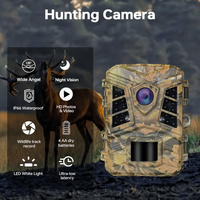 Cámara de Caza Sensvision 4K CMOS WiFi Starvis con Visión Nocturna, Detección de Movimiento de 70 pies, Impermeable, Multipotencia
