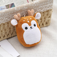 En gros Nouveaux Porte-clés et Pendentifs de Sac à Dos en Peluche Animaux Mignons de Dessin Animé, Petits Animaux Exquis, Cadeau de Fête pour Enfants