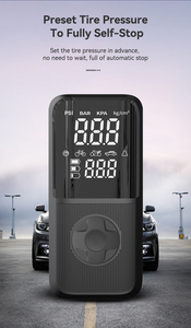 Mini Inflador de Neumáticos Portátil de 150 PSI, Compresor de Aire Inalámbrico Digital para Automóvil, Bomba de Aire con Presión Preestablecida de 10.3 Bar - Product Image 4