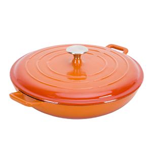 Casseroles <span class=keywords><strong>de</strong></span> cuisine <span class=keywords><strong>en</strong></span> <span class=keywords><strong>fonte</strong></span>, effet émaillé - Product Image 1