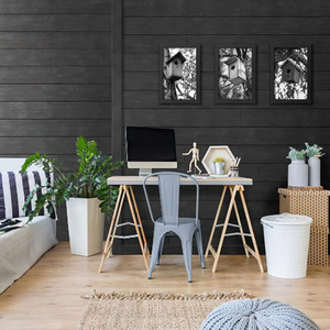 Planche de bois rustique de Collection de charbon de bois natif panneaux de mur de <span class=keywords><strong>parement</strong></span> de bois panneaux de mur extérieur panneaux de mur <span class=keywords><strong>intérieur</strong></span> - Product Image 3