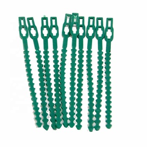 Clips pour tiges de tomates grimpantes, 50 pièces, 13 cm, attaches en plastique réglables, outils de jardinage, <span class=keywords><strong>support</strong></span> d'escalade pour arbres de jardin, BHL2338 - Product Image 2