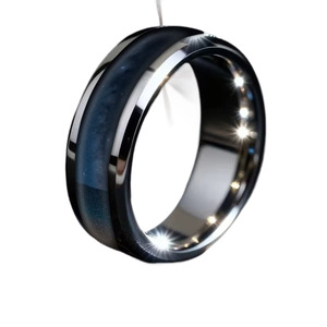 Nouvelle Collection 2026 – Bague de Couple Tendance en Acier Inoxydable Effet <span class=keywords><strong>Blu</strong></span>-<span class=keywords><strong>ray</strong></span>, Style Affaires, Marque Tendance pour Homme, Inoxydable - Product Image 5