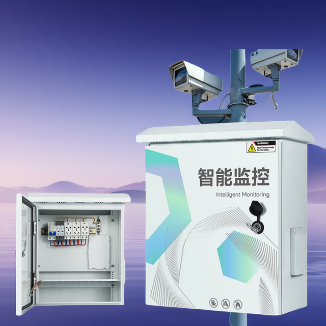 Customized NEMA3 4 6 12 Floor Type Outdoor Cabinet 6U 15U 24U CCTV Camera Electrical Enclosure Box