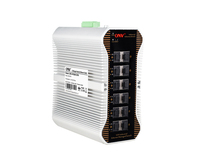 Switch Industri 12-Port 1G SFP+ L3 Managed dengan Routing Dinamis, ERPS Ring, NMS, Proteksi Petir 6KV, POE, QoS, Kapasitas 480Gbps