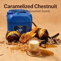 Huile parfumée à la châtaigne caramélisée |   25L Parfum Gourmand Chaleureux |   Vente en gros de bidons d'arômes |   Diffuseur pour hôtel, directement de l'usine