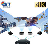 Extenseur multi-écrans Ultra HD, 5760x1200 60Hz 3x1, faible latence, pour installations de murs vidéo