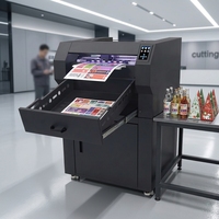 Máquina de corte y troquelado A3+ de doble cabezal ZD500 PLUS al por mayor con motor servo y rueda giratoria, máquina de hendido, plotter de corte de etiquetas de papel