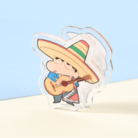 Cuaderno de Acrílico Personalizado con Fotos de Anime y Dibujos Animados, Bloc de Notas, Carpeta para Exámenes, Clip para Documentos, Artículo de Regalo Personalizado, Exportación Transfronteriza