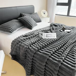 <span class=keywords><strong>Manta</strong></span> Gruesa de 230x250cm, Color Sólido, Felpa de Conejo, Edredón de Invierno, <span class=keywords><strong>Manta</strong></span> de Felpa, Tamaño King - Product Image 5