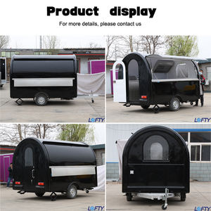 Remorque alimentaire personnalisée, bar de mariage, camion de fleurs, chariot à café, chariot à jus, chariot à bonbons, chariot à sandwichs, chariot à hamburgers, remorque de traiteur, bar mobile - Product Image 5