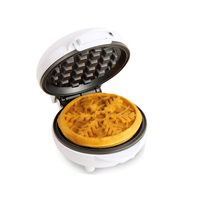 Mini gaufrier électrique en forme de cœur de 4 pouces, plaques antiadhésives, thermostat réglable, chauffe rapide, machine à donuts pour enfants