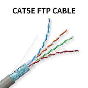 Bulk CCA cobre CAT5 FTP UTP <span class=keywords><strong>Cat</strong></span> <span class=keywords><strong>5e</strong></span> <span class=keywords><strong>cable</strong></span> cat5e blindado 1000ft 305m para red LAN Interior Exterior - Product Image 3
