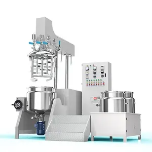 300L Touch screen CONTROL cosmetic blender Vacuum homogenizing emulsifier mixer