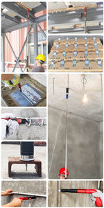 डिय होम सजावट फायरिंग नाखून बंदूक लकड़ी स्टील कंक्रीट दीवार छत पाउडर को एक्चुरेटेड उपकरण खाली कंक्रीट दीवार नाखून बंदूक - Product Image 6