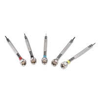 Jeu de tournevis à tête plate de précision, kit d'outils de réparation de montres professionnel pour lunettes et petits appareils électroniques