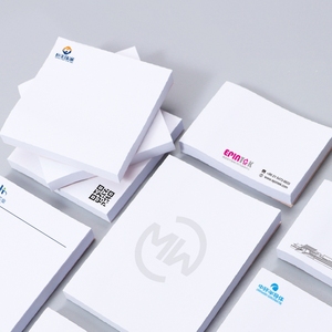Custom 7.6*7.6 Inch Offset Paper Memo Pads Promotional Self-Adhesive <b>Sticky</b> <b>Notes</b> Logo Printed Personalized Gifts CMYK/Pantone - Product Image 3