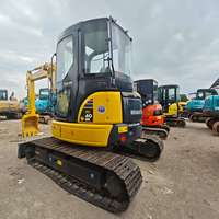 Excavatrice sur chenilles Komatsu PC40MR-2 d'occasion, design compact, faible consommation de carburant, bon état de fonctionnement, garantie d'un an, 4,4 tonnes