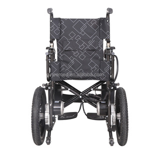 Fauteuil roulant manuel GINEE MEDICAL, pliable et portable, conçu pour les hôpitaux, en alliage d'aluminium. - Product Image 3