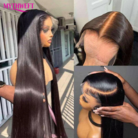Perruque Lace Front HD en Cheveux Humains 13X6 13X4, Fournisseur de Perruques Full Lace en Cheveux Bruts avec Cuticules Alignées, Perruque Frontale HD pour Femmes Noires