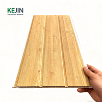 Panneau de plafond en PVC imitation bois de 25 cm, imperméable et insonorisé, pour la rénovation de la maison (vente en gros)