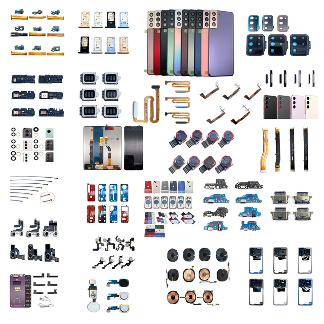 Phone Repair Spare Parts Mobile Phone Flex Cable for All Model Camera Lens Back Cover Housing Screen Power FlexPhone Accessories