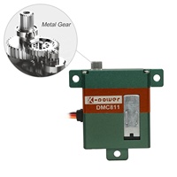 Servomoteur numérique Kpower DMC811 8,2 kg à couple élevé, profil mince, engrenages métalliques, pour avion, hélicoptère, planeur, voilier RC