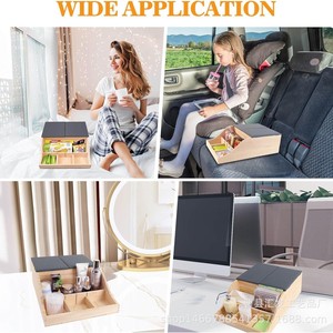 Wooden Armrest Storage Box 45L Drawer Organizer For Sofa Living Room Desktop Snack Storage - Product Image 5
