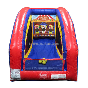 <span class=keywords><strong>Juego</strong></span> de Baloncesto Inflable para Carnaval al Aire Libre, Castillo Inflable, Juegos Deportivos, Juegos de Tiro para Fiestas Infantiles - Product Image 1