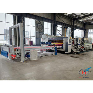 HS SERIES Carton <span class=keywords><strong>flexo</strong></span> troquelado e impresión de alta definición máquina tragamonedas para secadora recubierta con apilador de vibración - Product Image 3