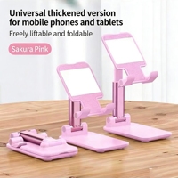 Support de téléphone de bureau pliable et réglable en hauteur, support portable pour tablette