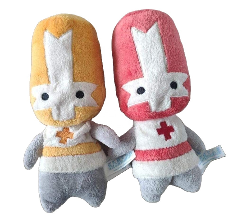 20cm Castle Crashers red Orange Knight stuffed Plush Toy new Kids Gift 20cm Castle Crashers red Orange Knight stuffed Plush Toy new Kids Gift