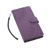 Funda de cuero tipo cartera para Xiaomi Redmi Note 11 Pro /9A/9C/11A/13C/Note 12 Pro 5G/Note 9 Pro, funda con tapa de diseño rosa