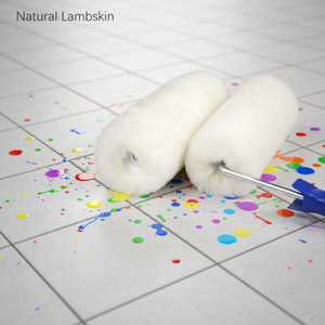 Rouleaux <span class=keywords><strong>de</strong></span> peinture décoratifs en peau <span class=keywords><strong>de</strong></span> mouton pour la peinture murale, taille personnalisée, marque Okayda - Product Image 1