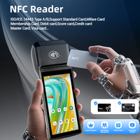 Fábrica OEM Android 14 sistema 5,5 pulgadas 4G inalámbrico Pos máquina portátil móvil Pos Terminal lotería billete máquina