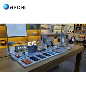 Rechi Design &amp; made retail pop displays &amp; phone headset store fixture furniture for full mobile phone shop design