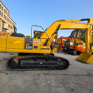 Excavatrice utilisée originale de haute qualité Excavatrice d'occasion japonaise de KOMATSU PC220-7 excavatrice sur chenilles de 22 tonnes pour des ventes - Product Image 1