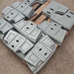Hochlegierte Chrom-Mischklinge für <span class=keywords><strong>Lintec</strong></span> Benninghoven Ammann Asphaltmischer Doppelwellen-Verschleißfeste Teile - Product Image 5