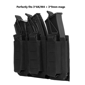 ซองแม็กกาซีนแบบยุทธวิธีอเนกประสงค์ ตัดด้วยเลเซอร์ ระบบโมลล์ สำหรับกระสุนขนาด 7.62 มม. 5.56 มม. และ 9 มม. - Product Image 2