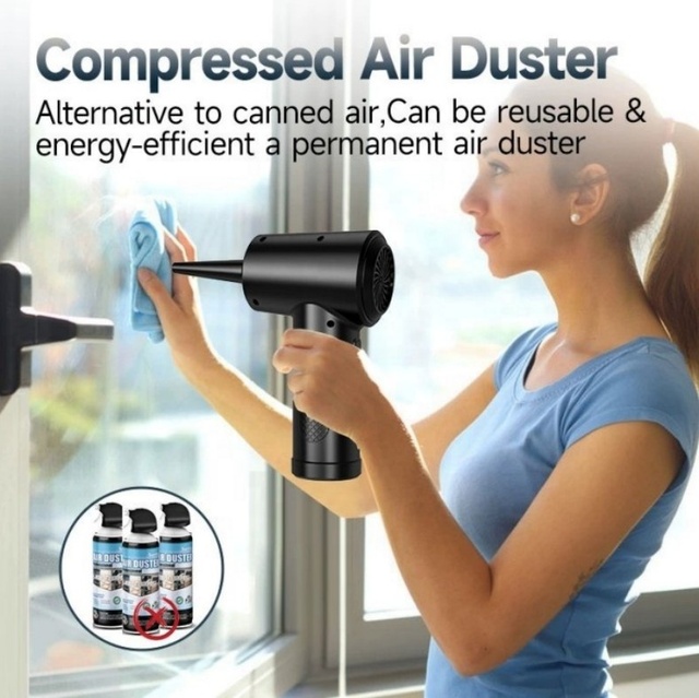 Powerful Cordless Handheld Vacuum Cleaner for Car Electronics Dry Cleaning 51000RPM Rechargeable Plastic ABS Dust Collector
