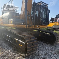 Excavatrice sur chenilles d'occasion CAT 336D 36 tonnes à haut rendement, moteur d'origine, pour l'exploitation minière et la construction, avec garantie