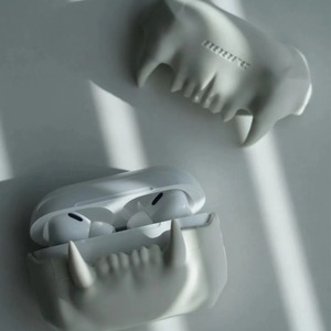 Funda para auriculares Creative Tiger Teeth para Airpodspro2, funda protectora de silicona, funda para auriculares <span class=keywords><strong>Airpods3</strong></span> - Product Image 3