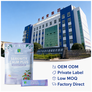 Bebida Diaria <span class=keywords><strong>para</strong></span> el Bienestar, Mezcla Serenity Calm Plus con Magnesio, L-Teanina, Ashwagandha, Vitamina D3 en Sobres, Directo de Fábrica, OEM, ODM - Product Image 6
