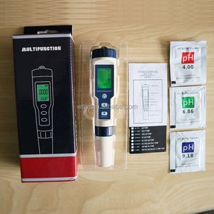 Top Quality 5 em 1 Multi-função <span class=keywords><strong>Tester</strong></span> <span class=keywords><strong>TDS</strong></span>/EC/PH/Salinidade/Medidor de Temperatura Preço de Fábrica - Product Image 5