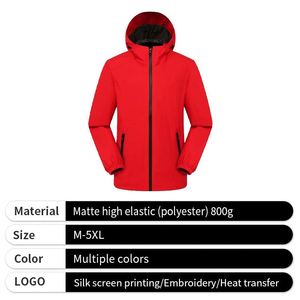 Chaquetas Impermeables Personalizadas para Hombre y Mujer, Cortavientos, con Capucha - Product Image 6