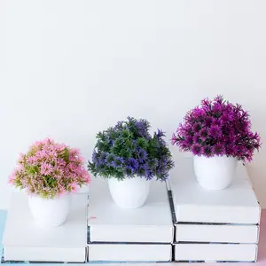 結婚式の装飾のためのアマゾンのホットセールリアルタッチ冬ジャスミン植物造花