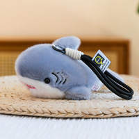 Porte-clés en peluche sur le thème de l'océan, mini, personnalisé, idéal comme cadeau et parfait pour les voitures, les téléphones portables et les sacs