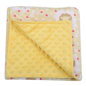 Coperte Morbide in Peluche con Retro a Pois per Neonati e Bambini Unisex, Coperta Minky per Bebè - Product Image 3