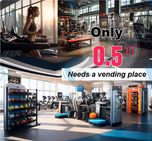 Offre Spéciale <span class=keywords><strong>mini</strong></span> distributeur <span class=keywords><strong>automatique</strong></span> de shakes protéinés intelligent de 24 heures Système d'agitation indépendant Garantie de 12 mois pour les gymnases - Product Image 6