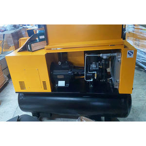 Compresor de aire de ahorro de energía <span class=keywords><strong>Sparta</strong></span> 7.5KW 10HP Compresor de aire de tornillo de velocidad fija todo en uno 4 en 1 - Product Image 2